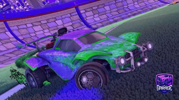 A Rocket League car design from Outburst