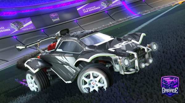 A Rocket League car design from Bozotrades