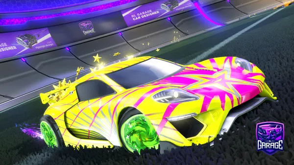 A Rocket League car design from skystrike123