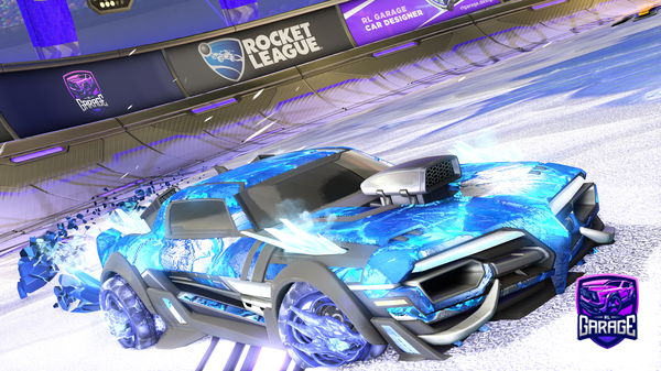 A Rocket League car design from Lukaurio