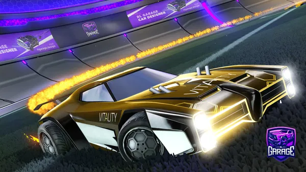 A Rocket League car design from ARZ17RD
