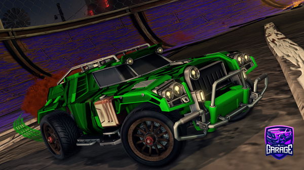 A Rocket League car design from Isiaha