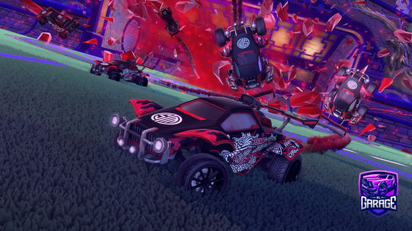 A Rocket League car design from mallygeezjr