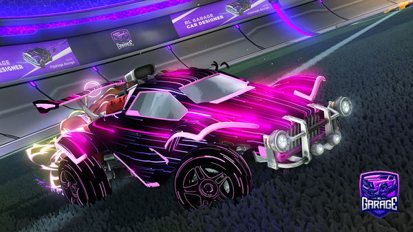 A Rocket League car design from voitx64