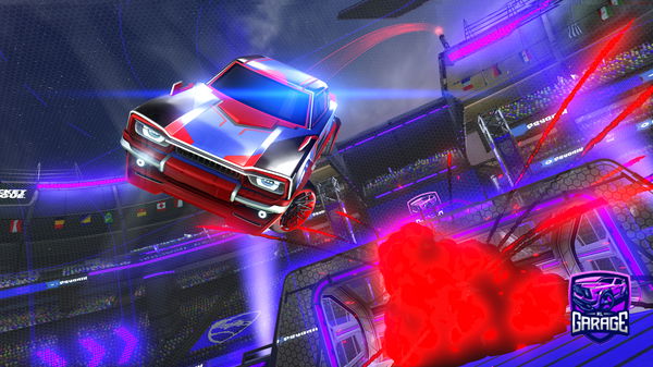 A Rocket League car design from WarlockRL