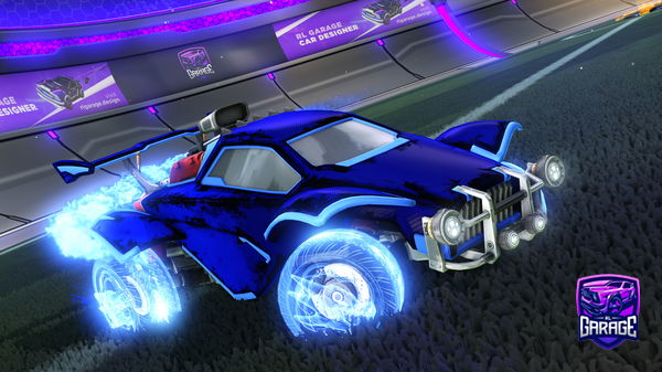 A Rocket League car design from stataj