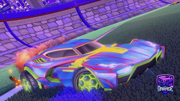 A Rocket League car design from Shooteo2313