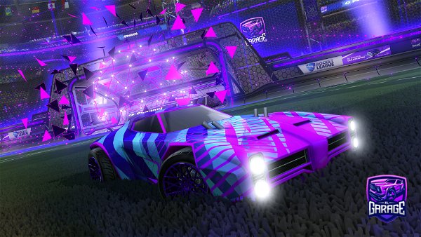 A Rocket League car design from Spamton