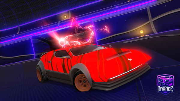 A Rocket League car design from LightspeedRacer