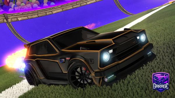 A Rocket League car design from Pytknap