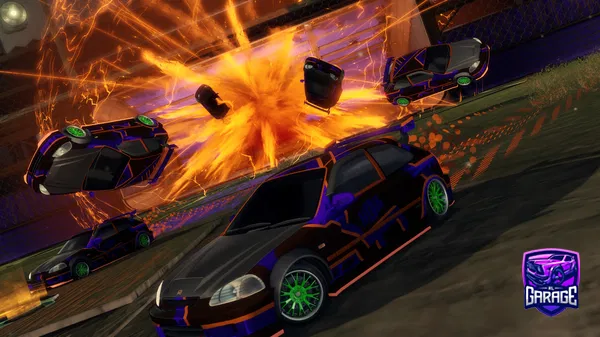 A Rocket League car design from Whatasave556