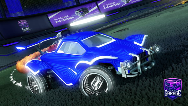 A Rocket League car design from Trev218650