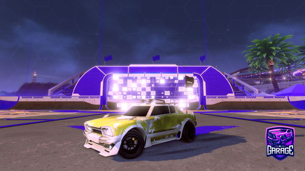 A Rocket League car design from Wybucheksplozja