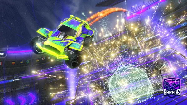 A Rocket League car design from ImmediateCat8564OnPSN