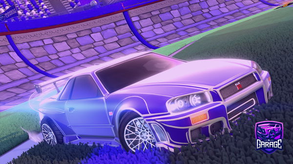 A Rocket League car design from Drift_Vtechfox