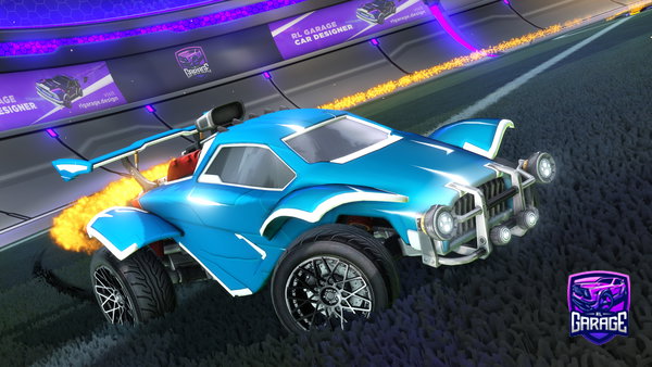 A Rocket League car design from Cvjk