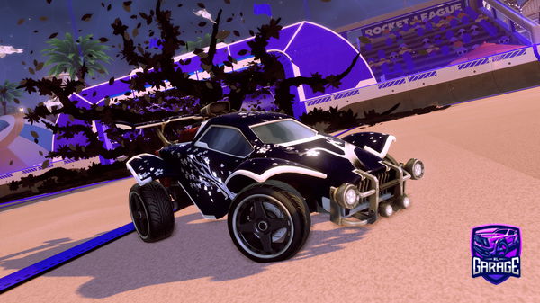 A Rocket League car design from ItsRuflls