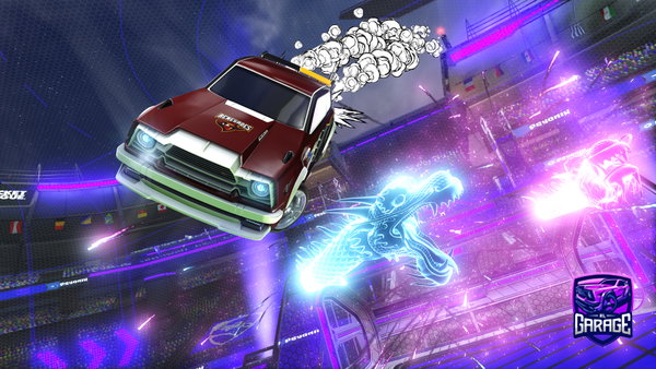 A Rocket League car design from henotheking
