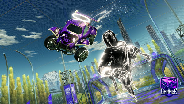 A Rocket League car design from Yo7