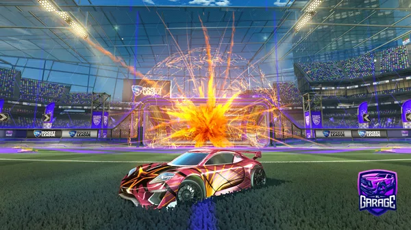 A Rocket League car design from TheGrapeBambeano