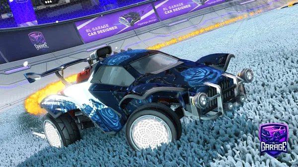 A Rocket League car design from NetfishHun