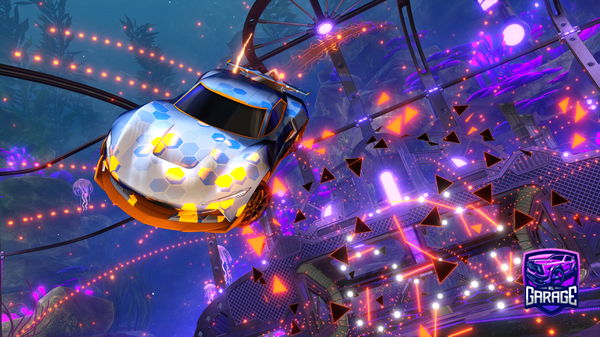 A Rocket League car design from Hisukeh