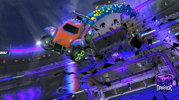 A Rocket League car design from AidanGfuel