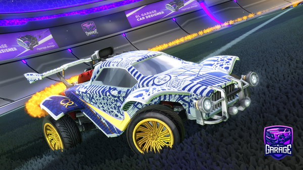 A Rocket League car design from alexforchronic