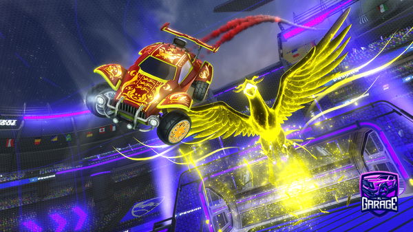 A Rocket League car design from L3wis912