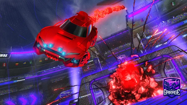 A Rocket League car design from Sanhook