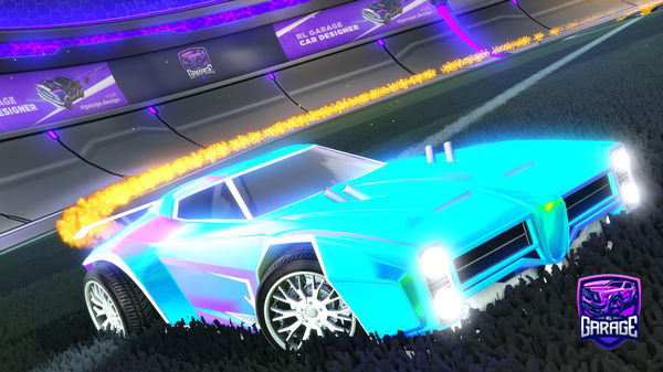 A Rocket League car design from shadyCust0mr