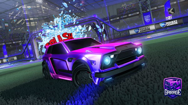 A Rocket League car design from Babatara976