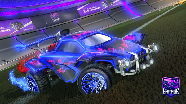 A Rocket League car design from 999Trix_Rl