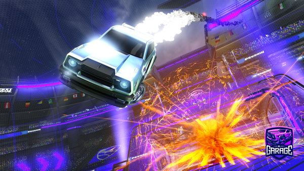 A Rocket League car design from Paulli96