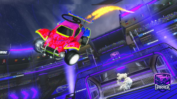 A Rocket League car design from Winkyworth