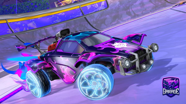 A Rocket League car design from SmartCatOffical