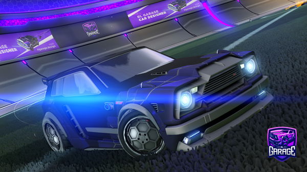 A Rocket League car design from Zouk_Dub