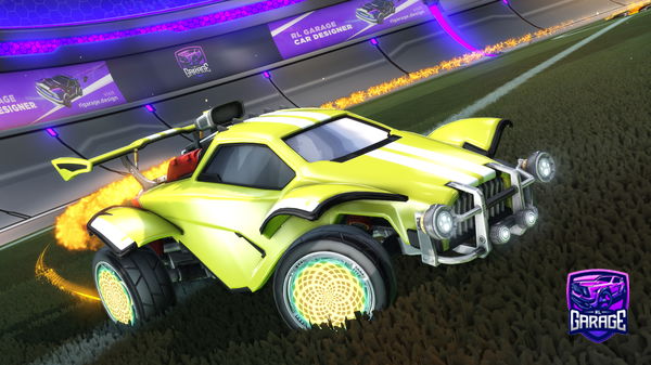 A Rocket League car design from Reezy-