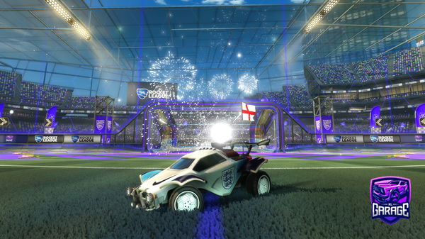 A Rocket League car design from Mogadoo11