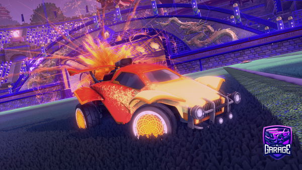 A Rocket League car design from Harusay-_-