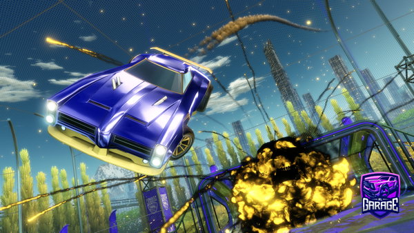 A Rocket League car design from Enes306