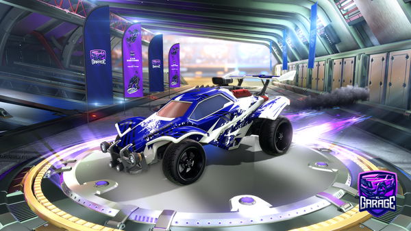 A Rocket League car design from pink-blob13