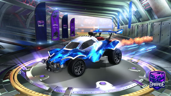 A Rocket League car design from u3q