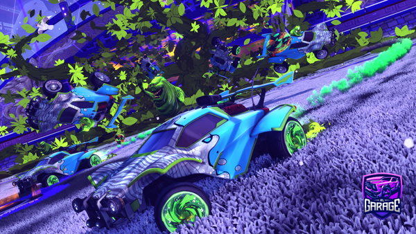 A Rocket League car design from godyatto