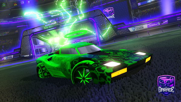 A Rocket League car design from ItsClotten