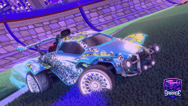 A Rocket League car design from puudega_