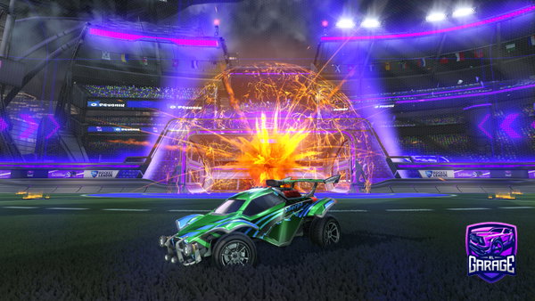 A Rocket League car design from 00melon00