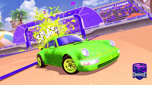 A Rocket League car design from HarryDunstone27