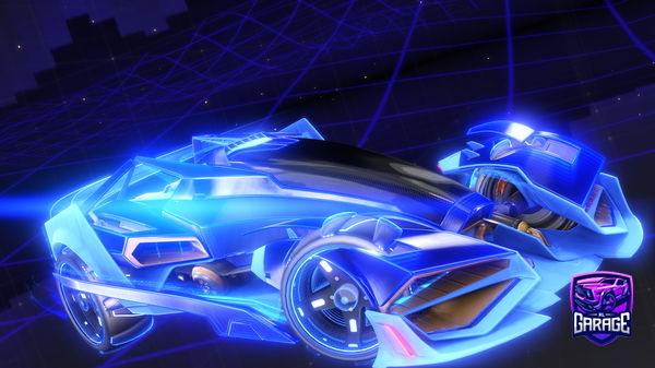 A Rocket League car design from Skullylord