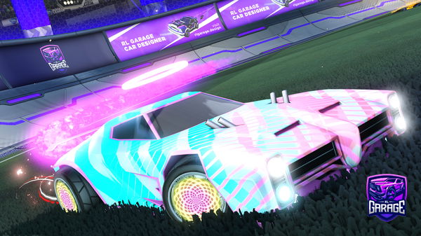 A Rocket League car design from ltsFrosti